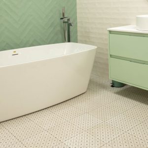 Bañera blanca