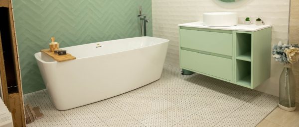 Bañera blanca